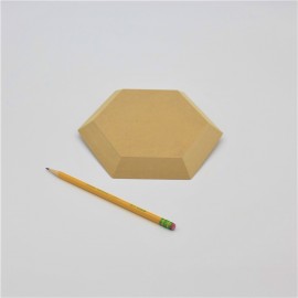 Hexagon 6.5 inch Pottery Form